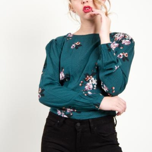 GENTLE FAWN GOLDIE TOP M  - Emerald  - Cute! - Picture 5 of 5